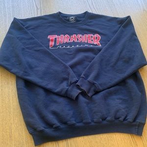 Thrasher crew neck large